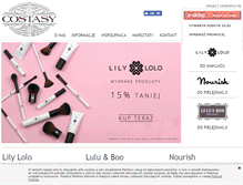 Tablet Screenshot of costasy.pl